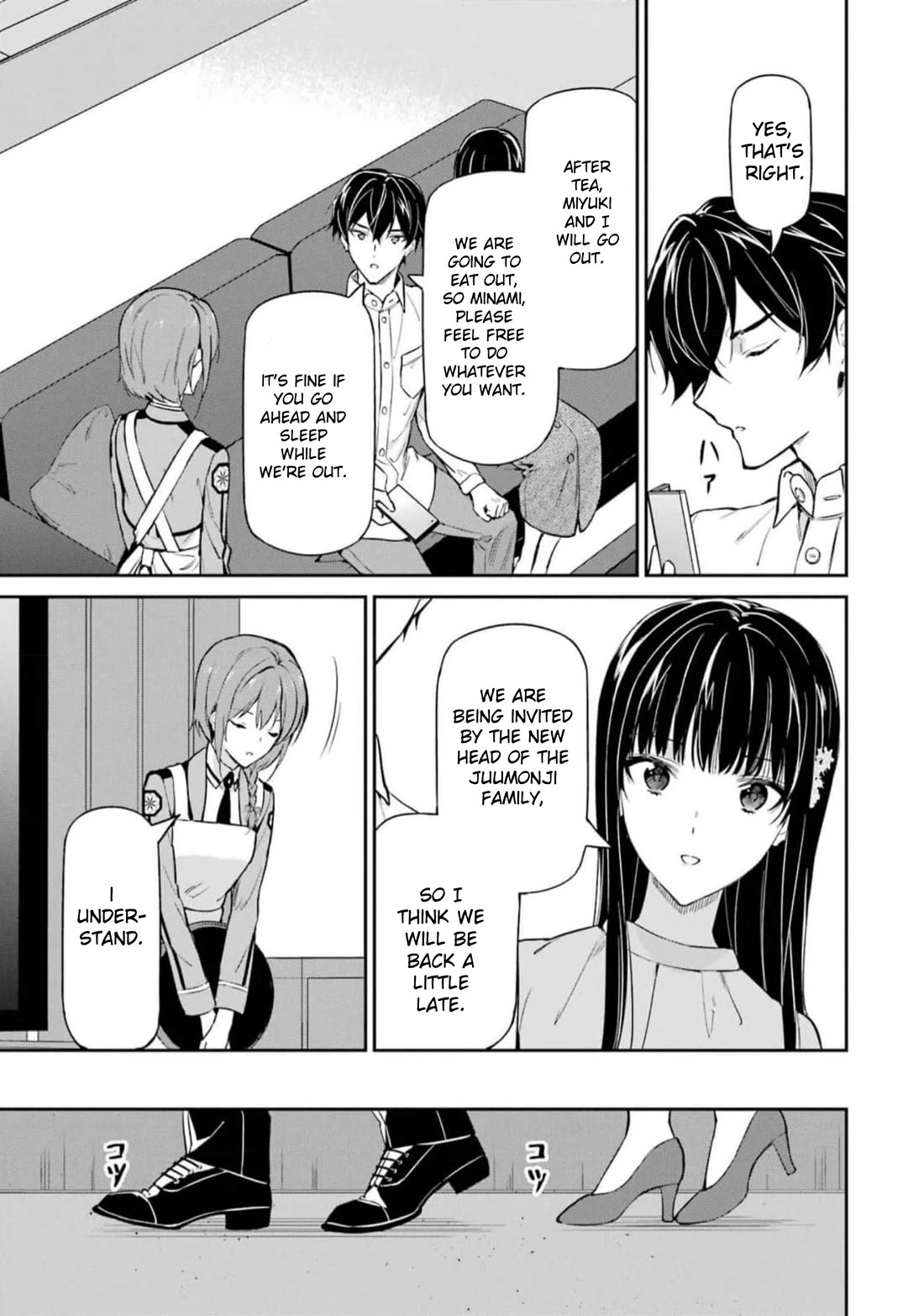Mahouka Koukou no Rettousei - Shizoku Kaigi-hen Chapter 39 page 25 - Chapter 39: Hint