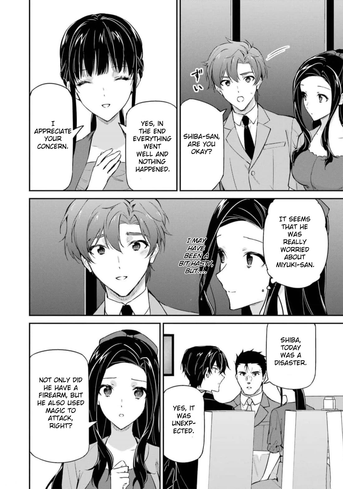 Mahouka Koukou no Rettousei - Shizoku Kaigi-hen Chapter 39 page 28 - Chapter 39: Hint