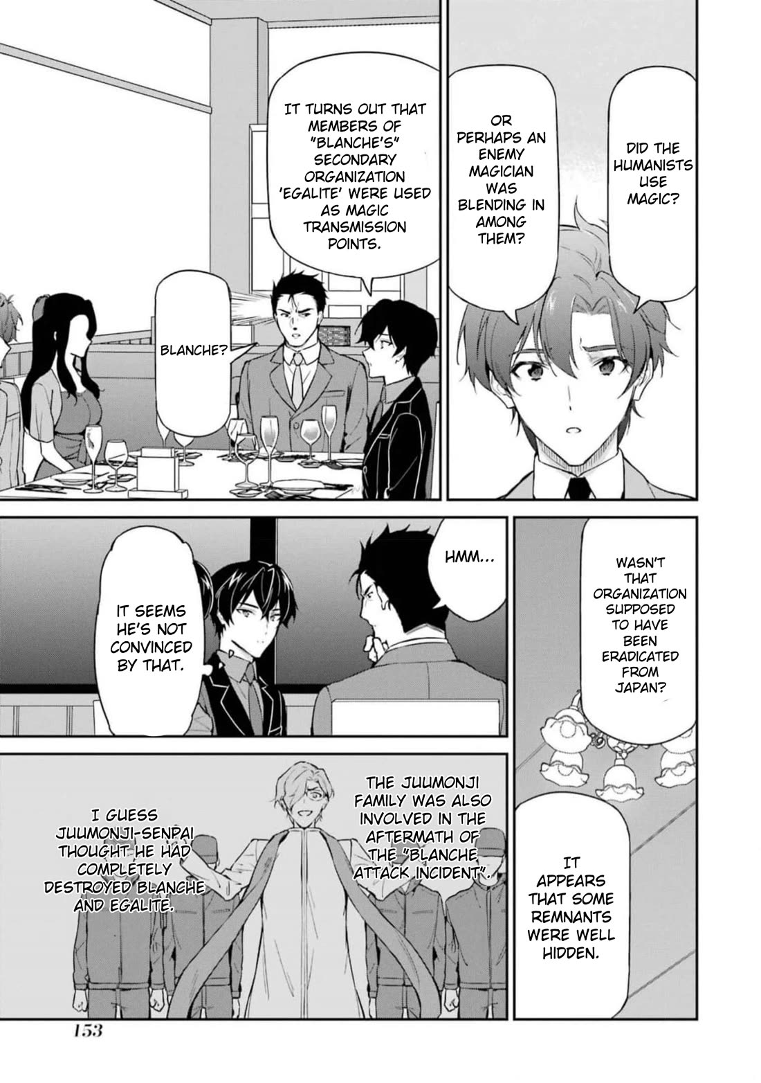 Mahouka Koukou no Rettousei - Shizoku Kaigi-hen Chapter 39 page 29 - Chapter 39: Hint
