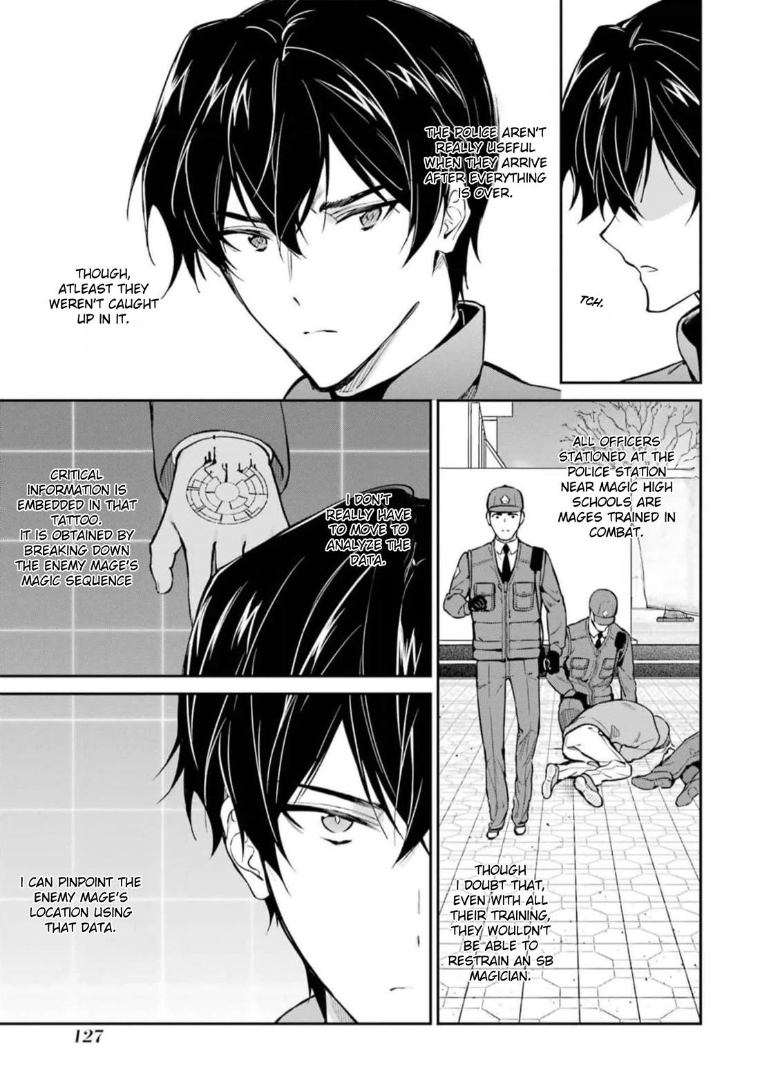 Mahouka Koukou no Rettousei - Shizoku Kaigi-hen Chapter 39 page 3 - Chapter 39: Hint
