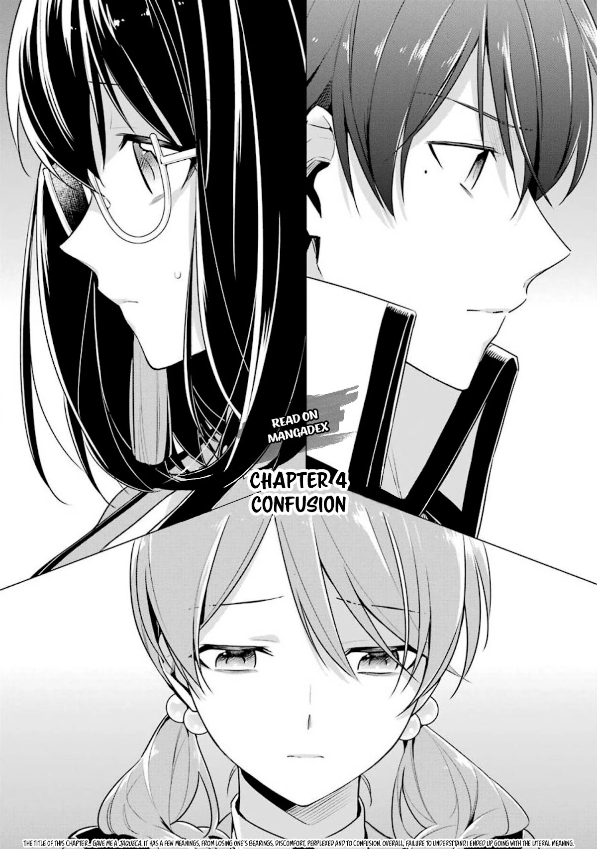 Mahouka Koukou no Rettousei - Shizoku Kaigi-hen Chapter 4 page 1 - Chapter 4: Confusion