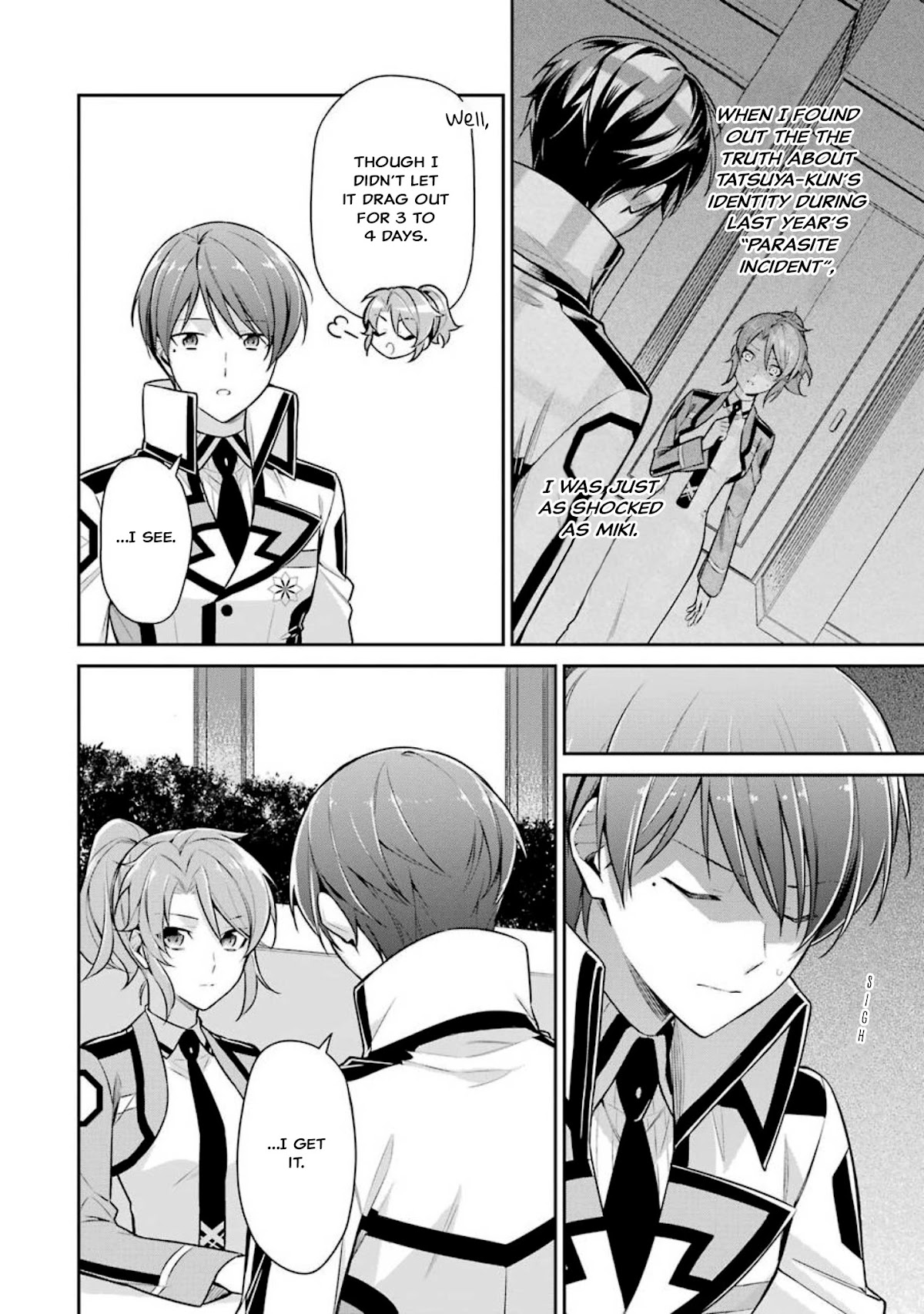 Mahouka Koukou no Rettousei - Shizoku Kaigi-hen Chapter 4 page 10 - Chapter 4: Confusion