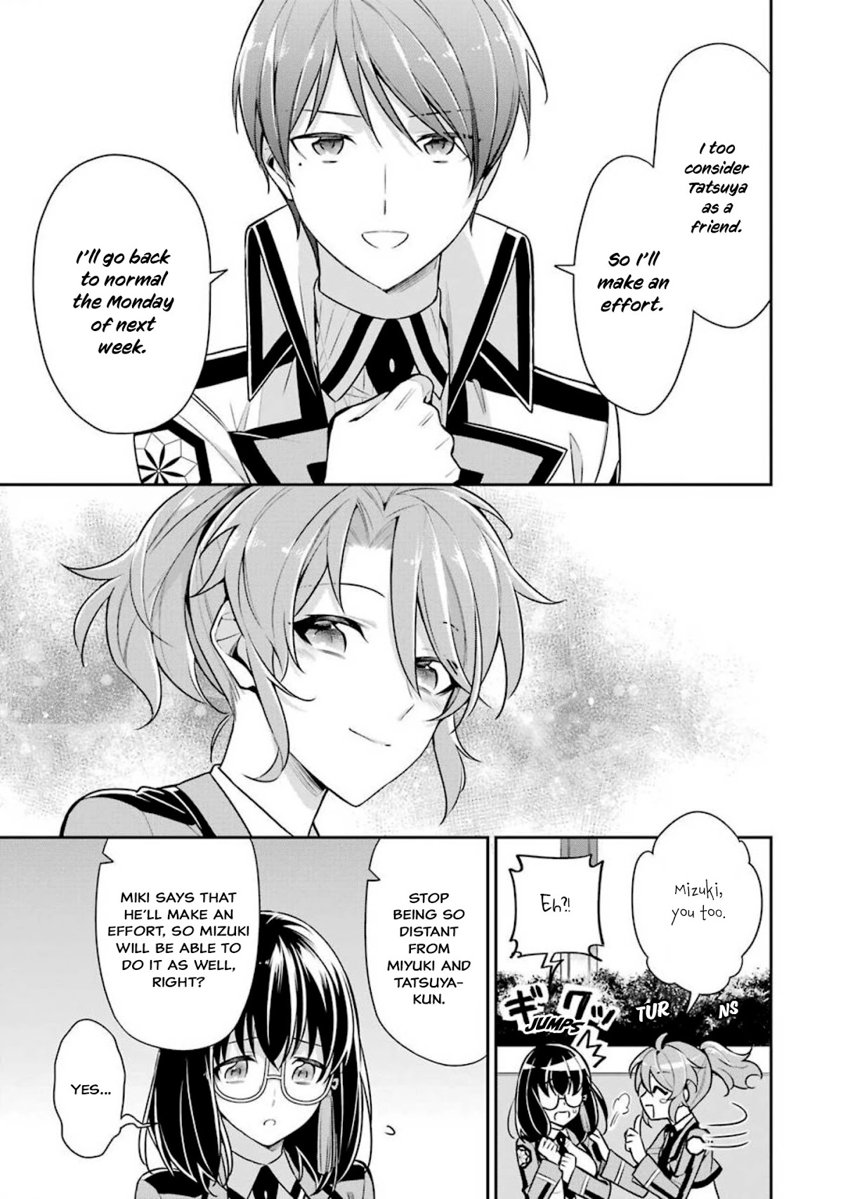 Mahouka Koukou no Rettousei - Shizoku Kaigi-hen Chapter 4 page 11 - Chapter 4: Confusion