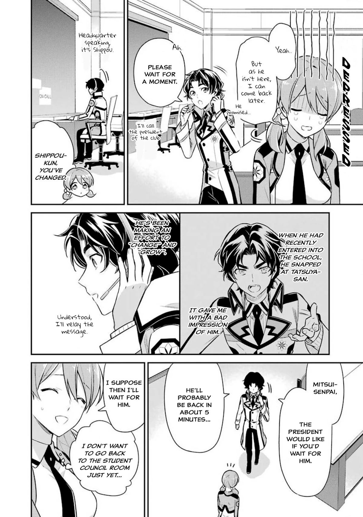 Mahouka Koukou no Rettousei - Shizoku Kaigi-hen Chapter 4 page 16 - Chapter 4: Confusion