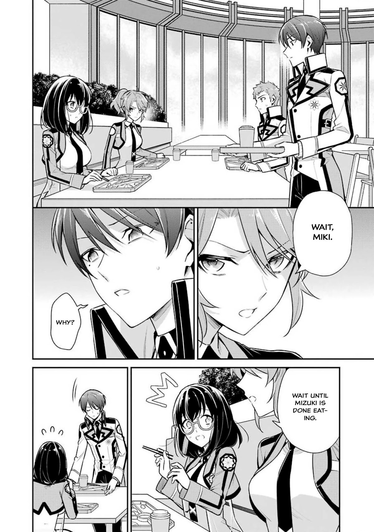 Mahouka Koukou no Rettousei - Shizoku Kaigi-hen Chapter 4 page 2 - Chapter 4: Confusion