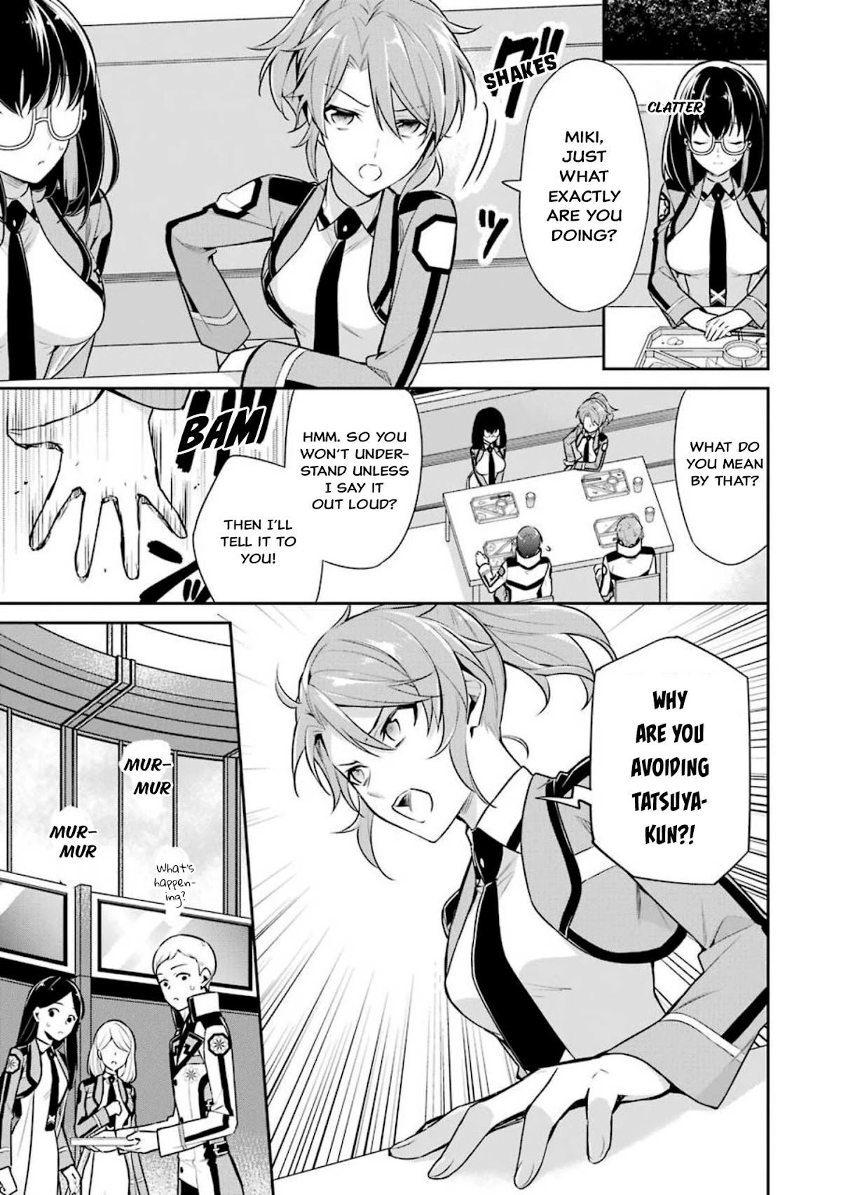 Mahouka Koukou no Rettousei - Shizoku Kaigi-hen Chapter 4 page 3 - Chapter 4: Confusion