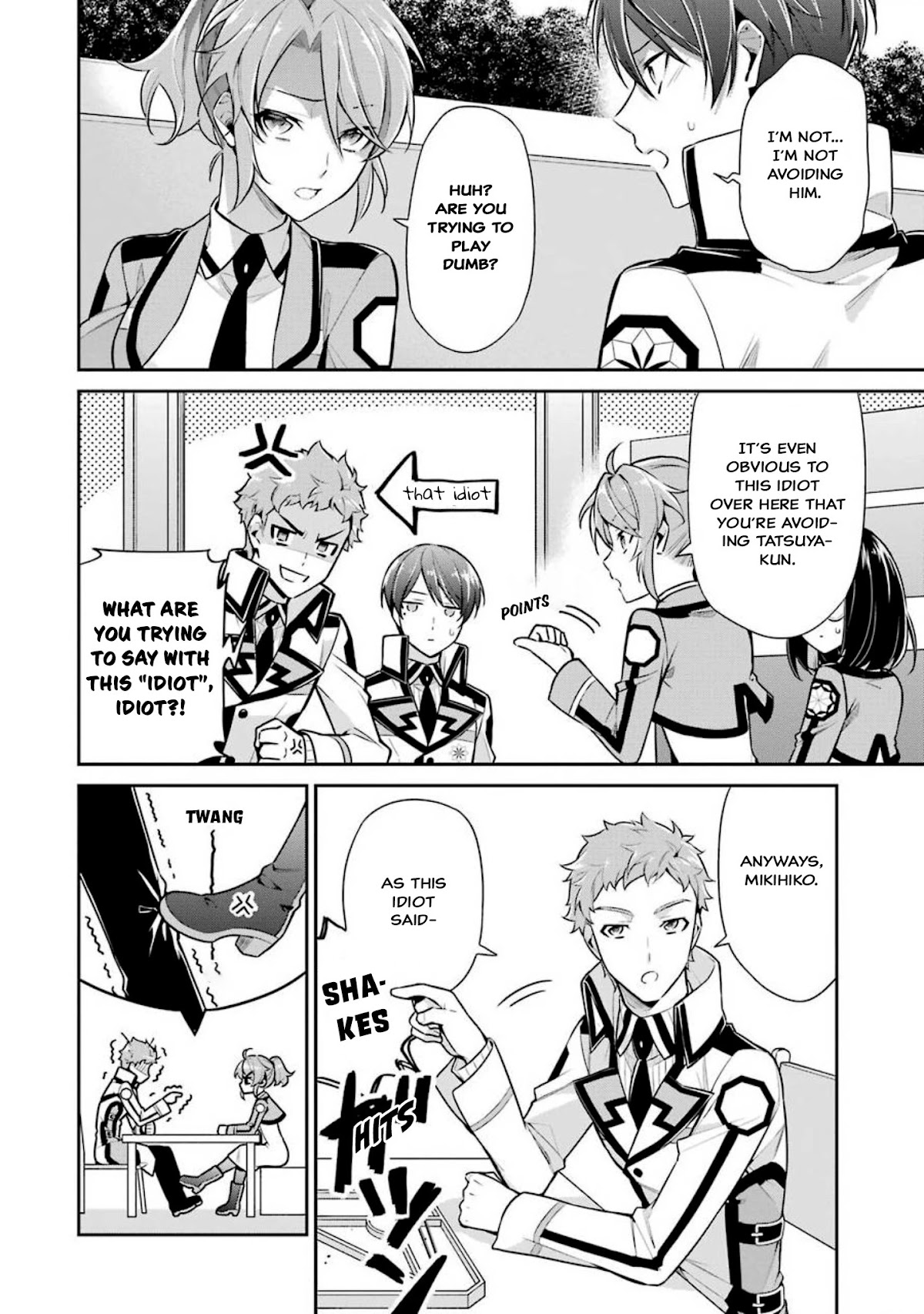Mahouka Koukou no Rettousei - Shizoku Kaigi-hen Chapter 4 page 4 - Chapter 4: Confusion