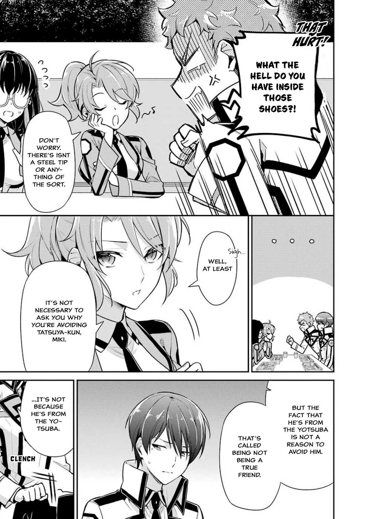 Mahouka Koukou no Rettousei - Shizoku Kaigi-hen Chapter 4 page 5 - Chapter 4: Confusion