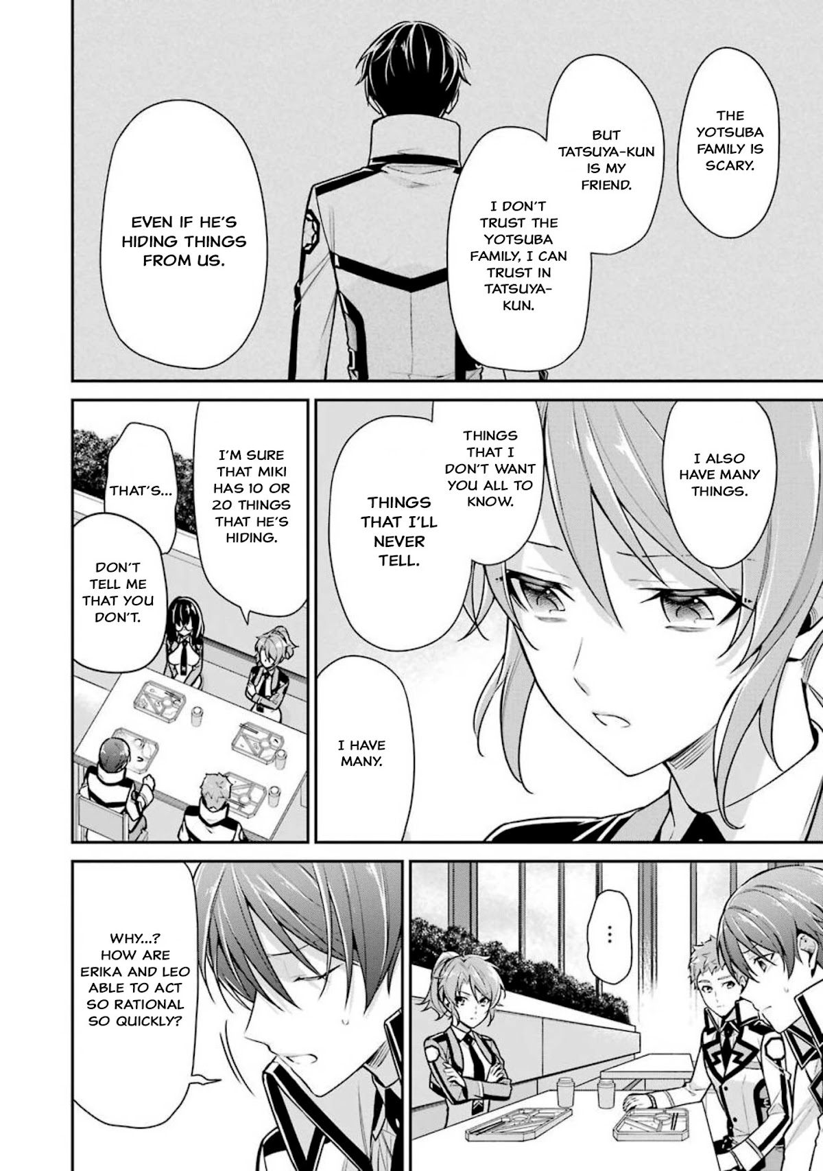 Mahouka Koukou no Rettousei - Shizoku Kaigi-hen Chapter 4 page 8 - Chapter 4: Confusion