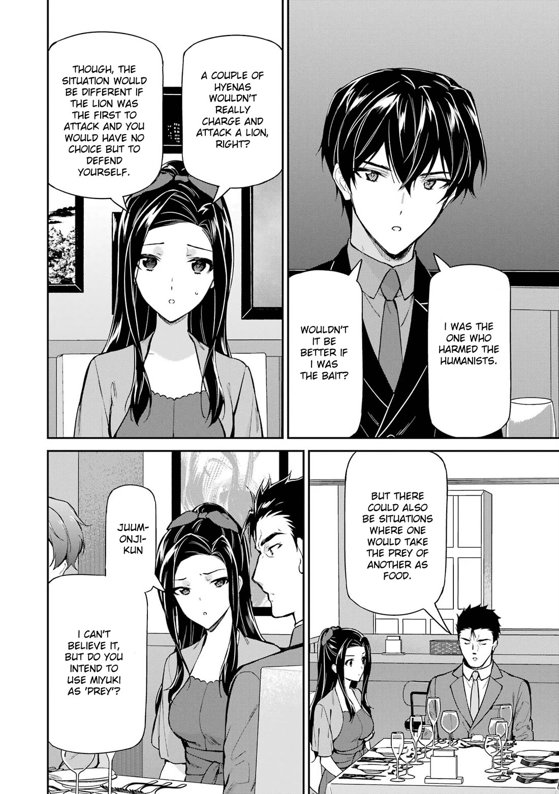 Mahouka Koukou no Rettousei - Shizoku Kaigi-hen Chapter 40 page 10 - Chapter 40: Method