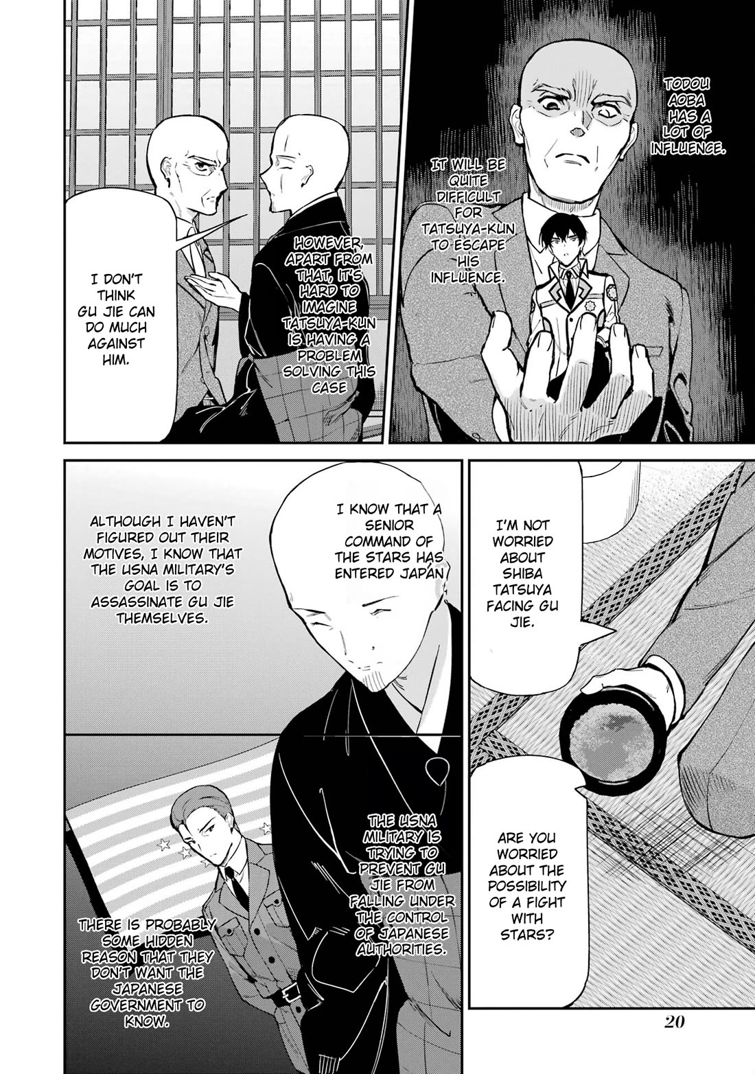 Mahouka Koukou no Rettousei - Shizoku Kaigi-hen Chapter 40 page 22 - Chapter 40: Method