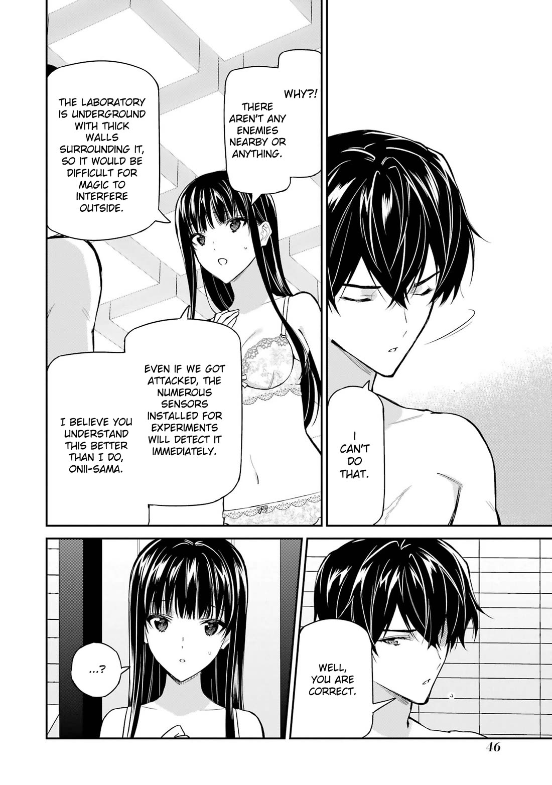 Mahouka Koukou no Rettousei - Shizoku Kaigi-hen Chapter 41 page 12 - Chapter 41: Here I Am