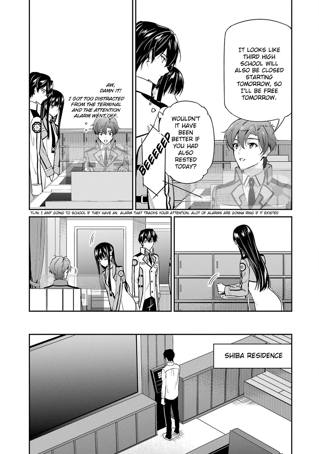 Mahouka Koukou no Rettousei - Shizoku Kaigi-hen Chapter 42 page 23 - Chapter 42: Declaration
