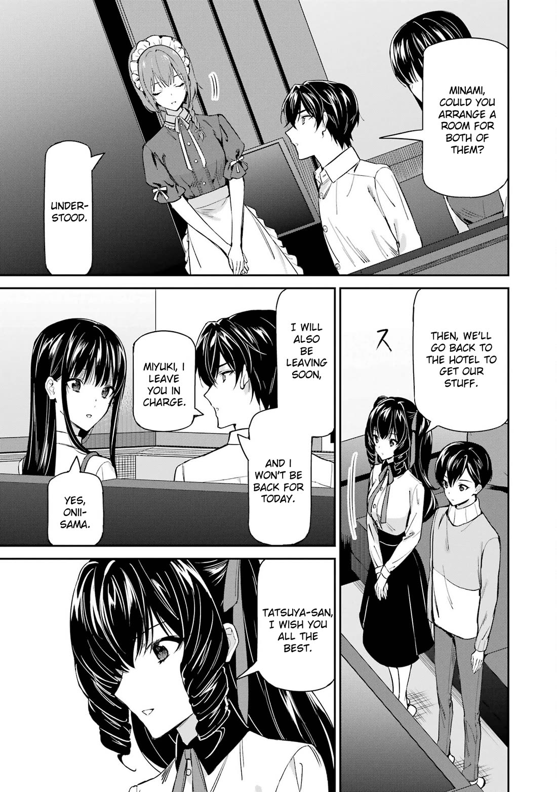Mahouka Koukou no Rettousei - Shizoku Kaigi-hen Chapter 43 page 13 - Chapter 43: John Doe