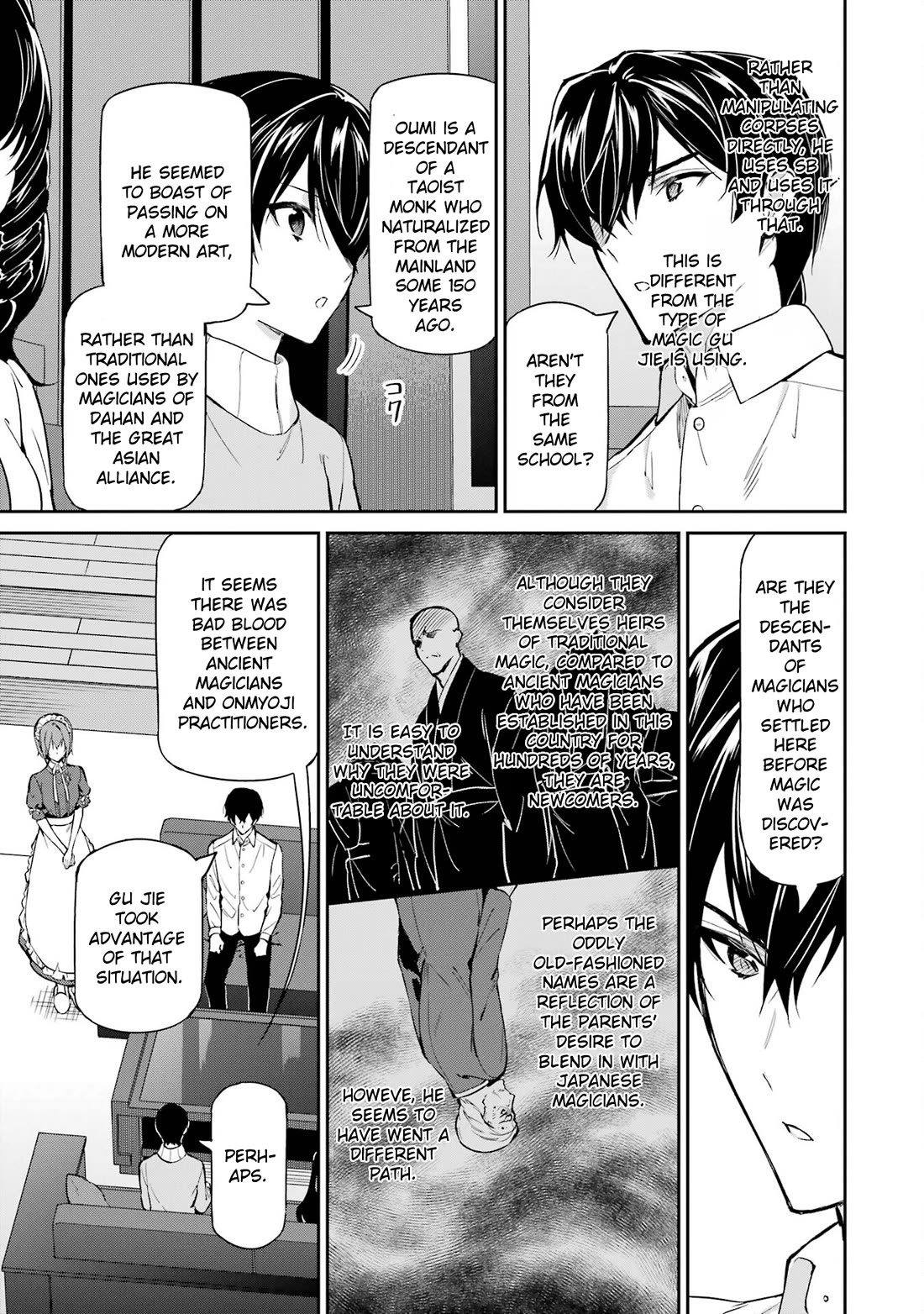 Mahouka Koukou no Rettousei - Shizoku Kaigi-hen Chapter 43 page 5 - Chapter 43: John Doe
