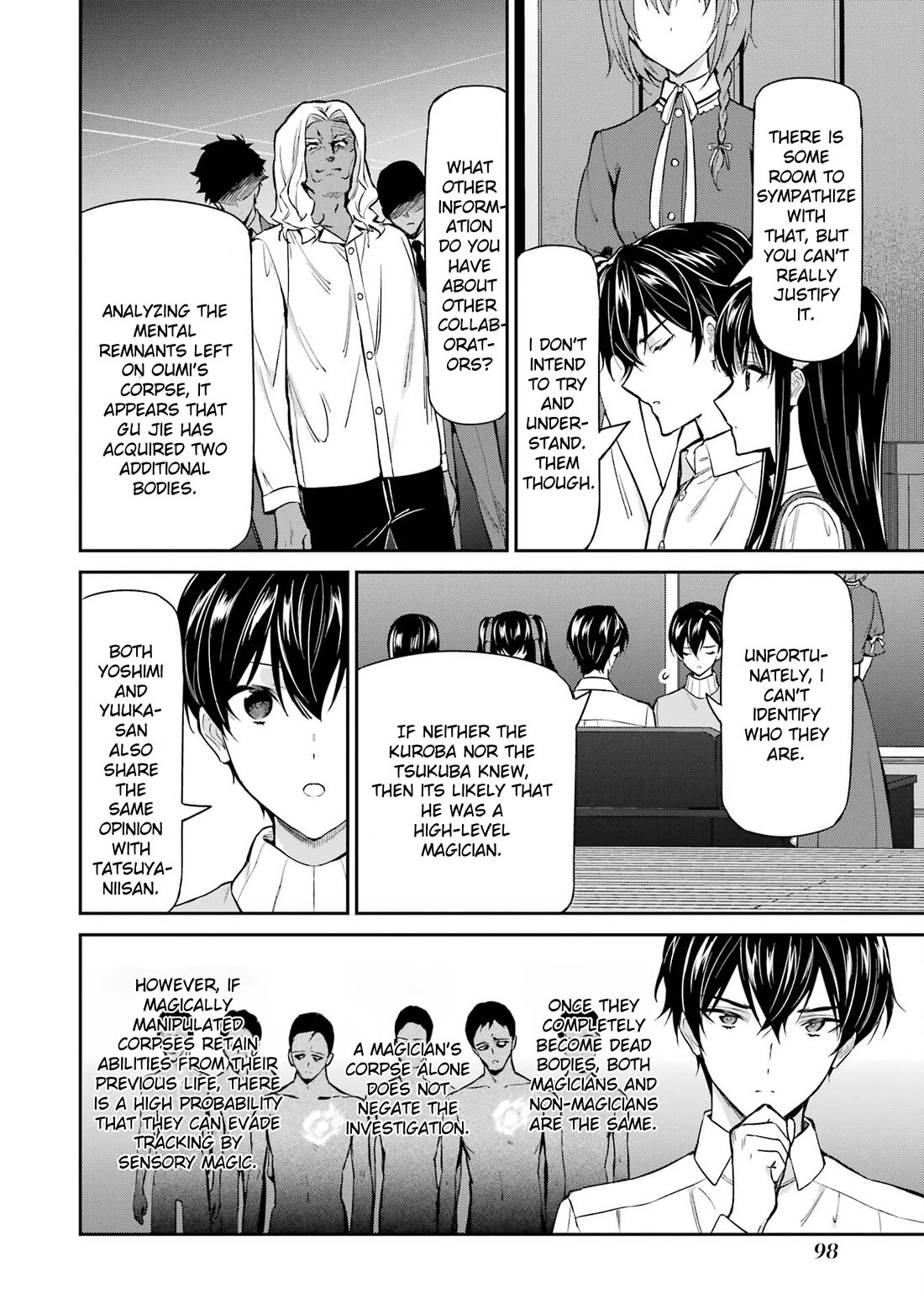 Mahouka Koukou no Rettousei - Shizoku Kaigi-hen Chapter 43 page 6 - Chapter 43: John Doe