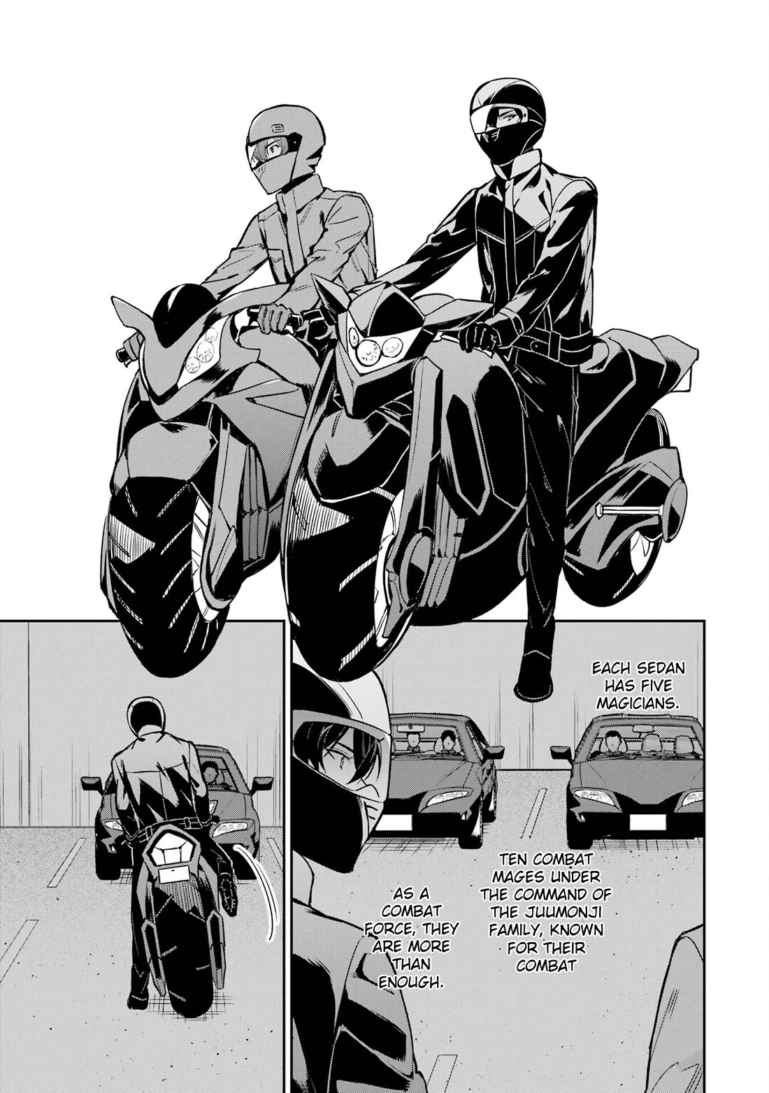 Mahouka Koukou no Rettousei - Shizoku Kaigi-hen Chapter 44 page 21 - Chapter 44: Pursuit