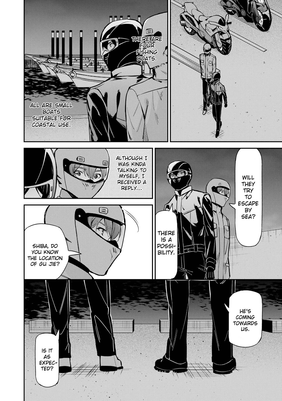 Mahouka Koukou no Rettousei - Shizoku Kaigi-hen Chapter 44 page 22 - Chapter 44: Pursuit