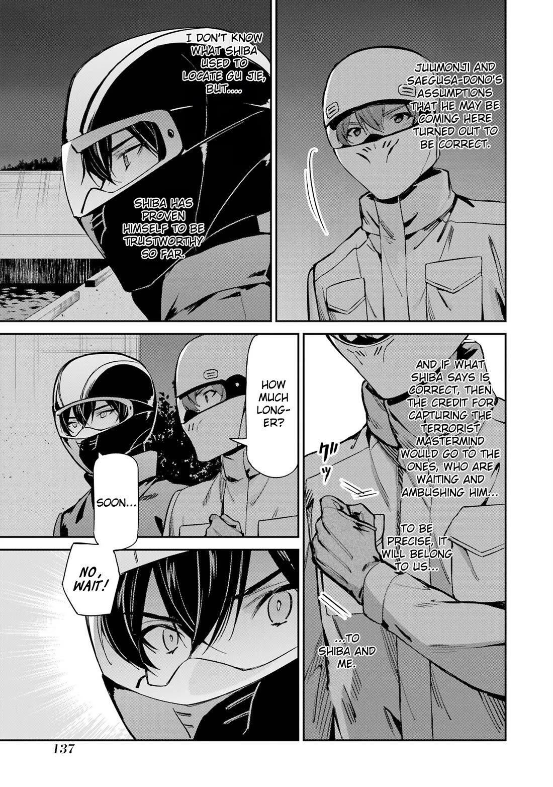 Mahouka Koukou no Rettousei - Shizoku Kaigi-hen Chapter 44 page 23 - Chapter 44: Pursuit