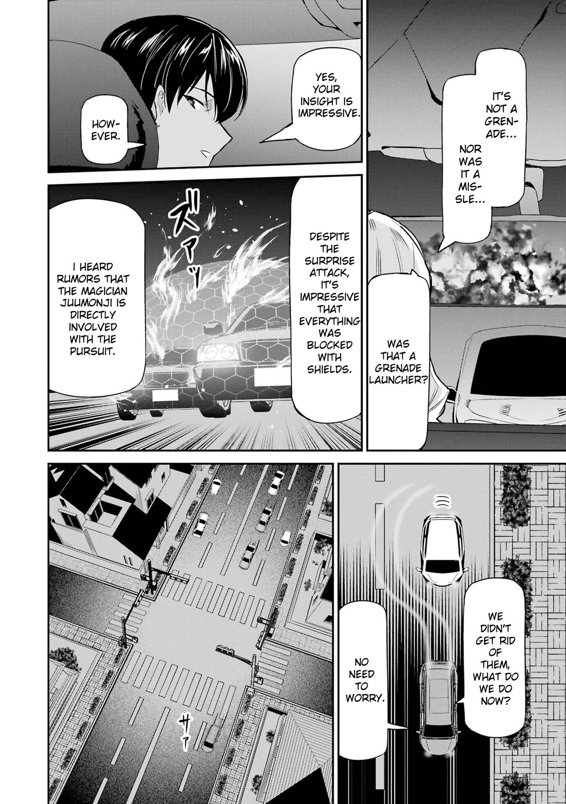 Mahouka Koukou no Rettousei - Shizoku Kaigi-hen Chapter 44 page 8 - Chapter 44: Pursuit