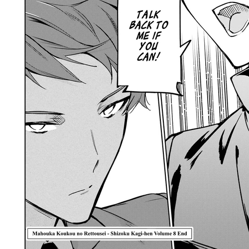 Mahouka Koukou no Rettousei - Shizoku Kaigi-hen Chapter 45: Dead Soldier cover