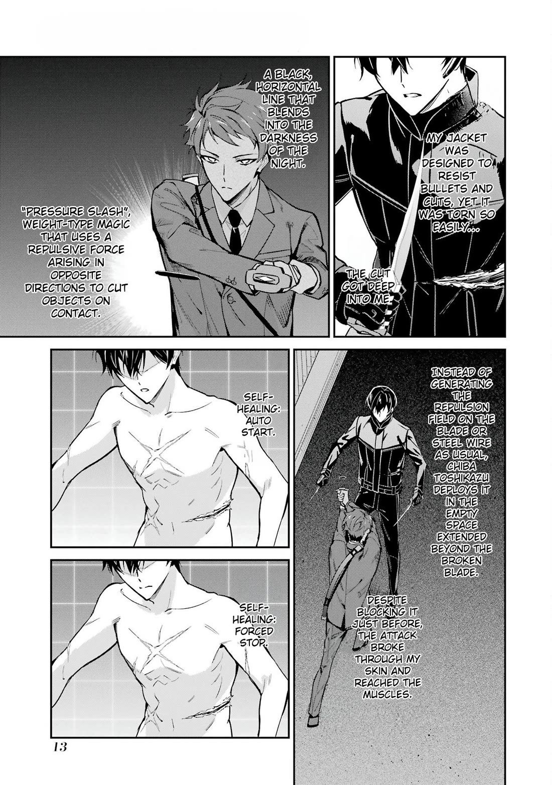 Mahouka Koukou no Rettousei - Shizoku Kaigi-hen Chapter 46 page 13 - Chapter 46: The Power of Life