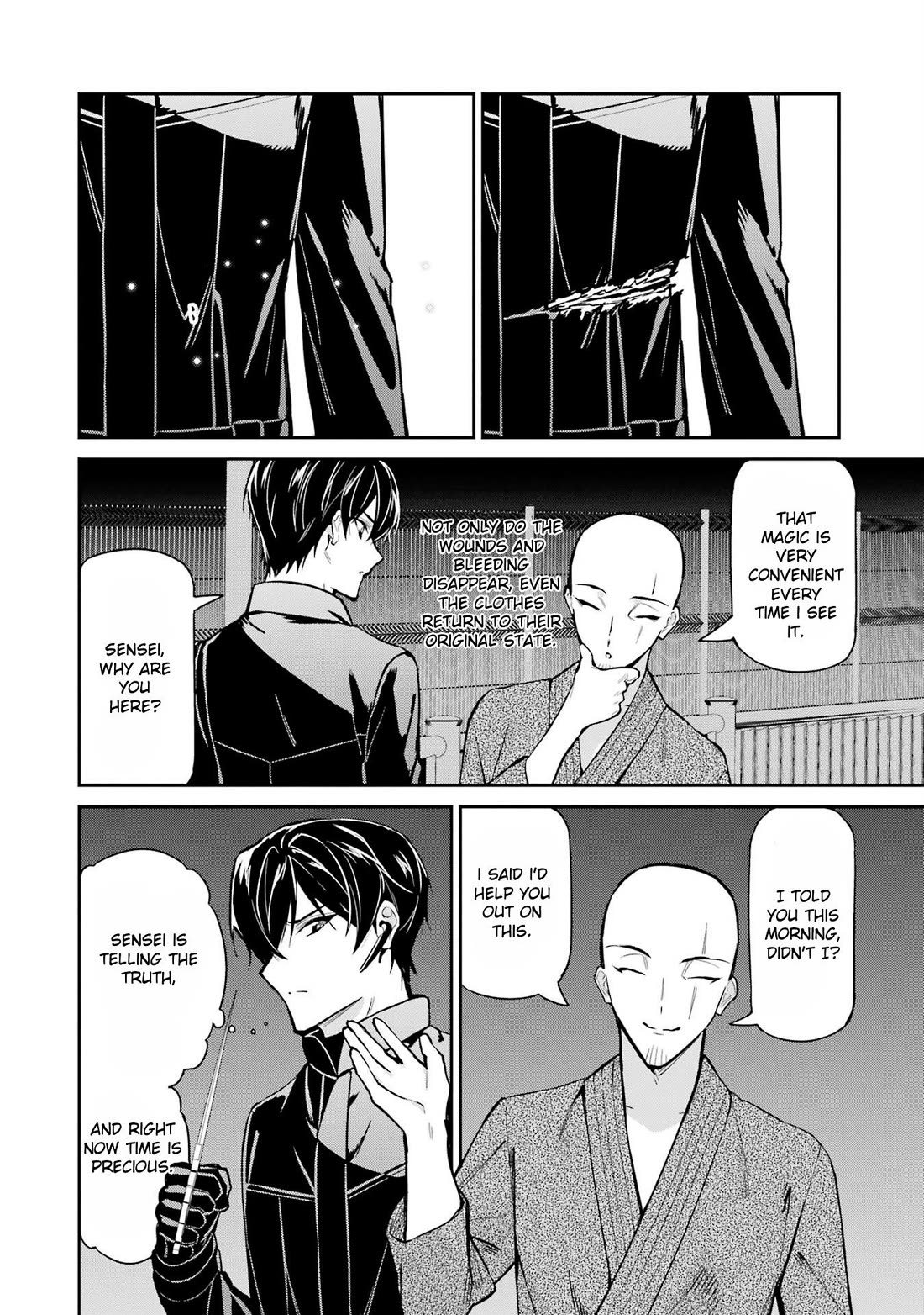 Mahouka Koukou no Rettousei - Shizoku Kaigi-hen Chapter 46 page 20 - Chapter 46: The Power of Life