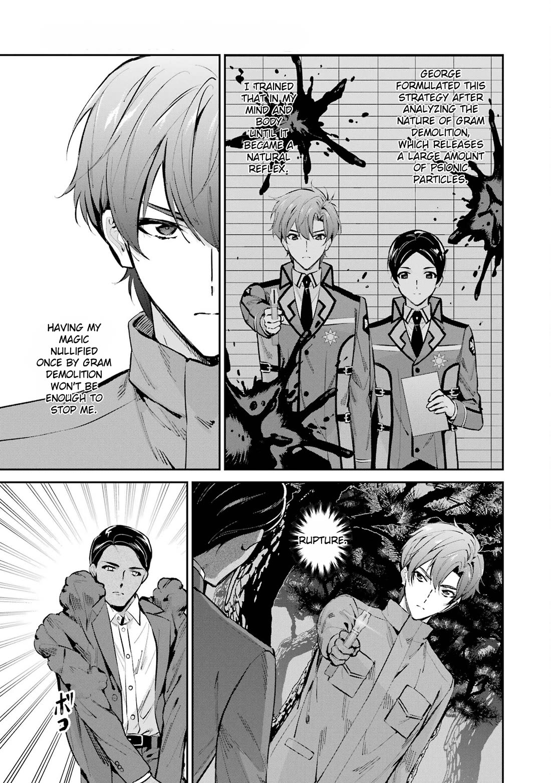 Mahouka Koukou no Rettousei - Shizoku Kaigi-hen Chapter 47 page 19 - Chapter 47: Explosions and Iron Walls