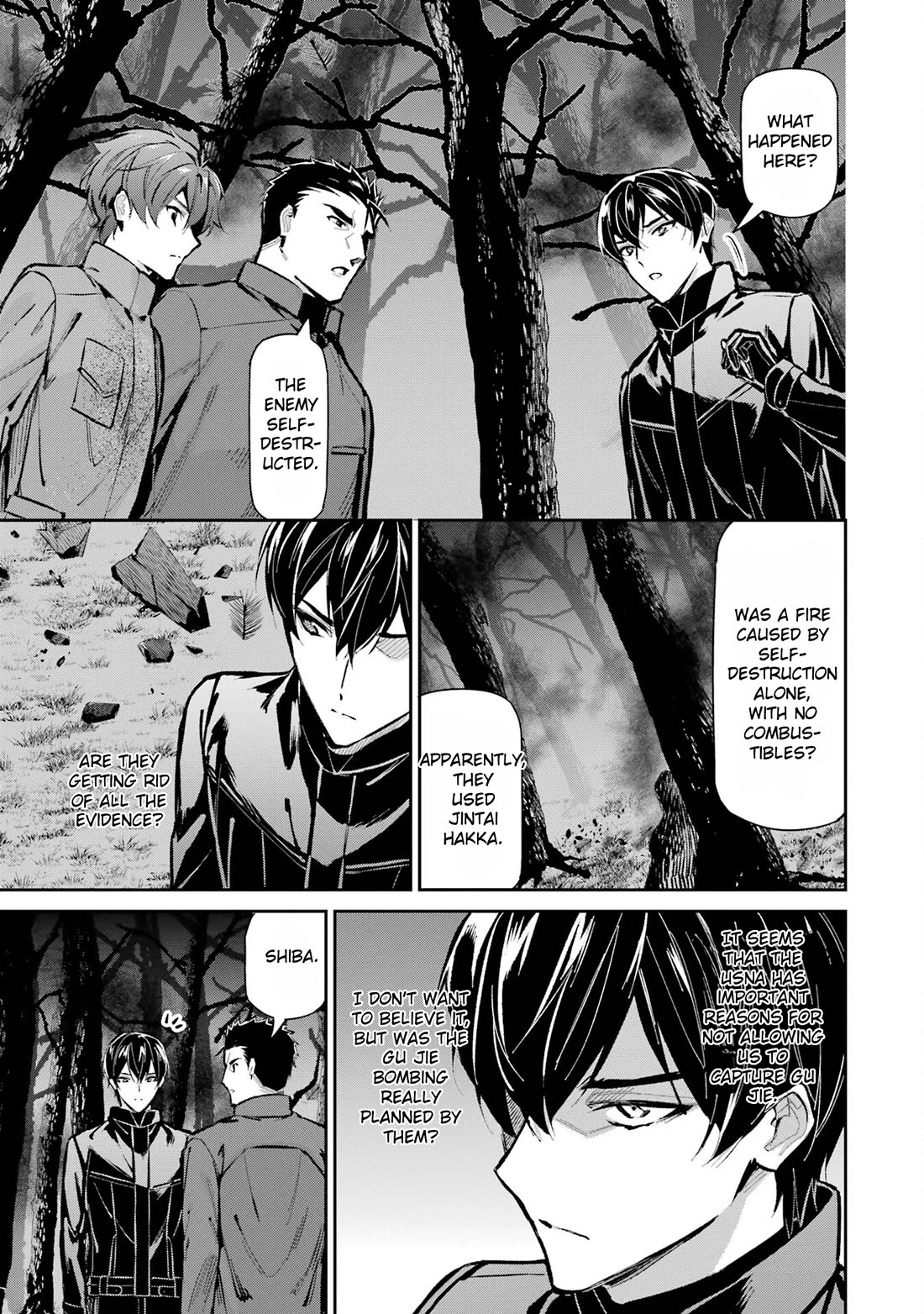 Mahouka Koukou no Rettousei - Shizoku Kaigi-hen Chapter 48 page 15 - Chapter 48: Allies at Sea