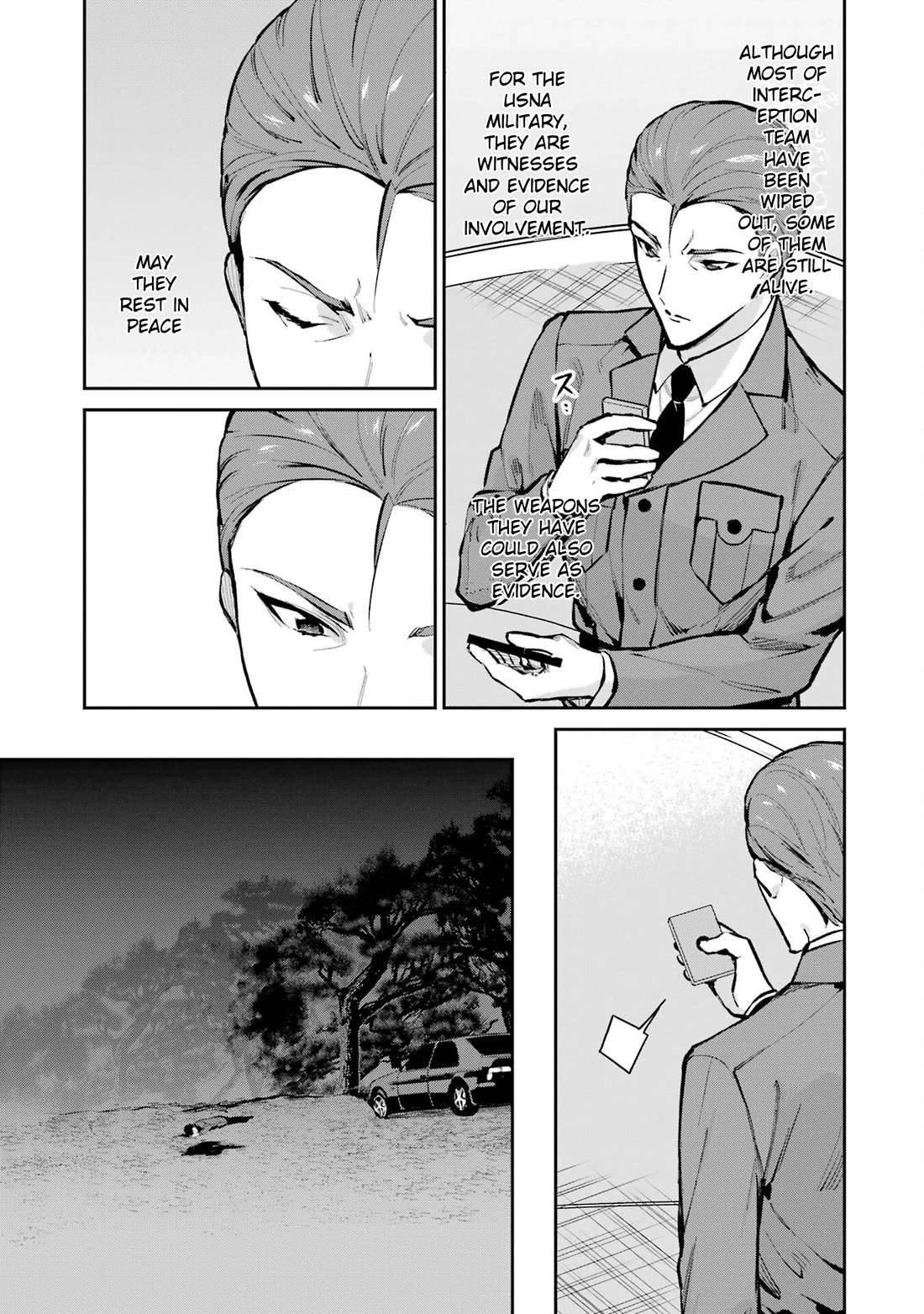 Mahouka Koukou no Rettousei - Shizoku Kaigi-hen Chapter 48 page 3 - Chapter 48: Allies at Sea