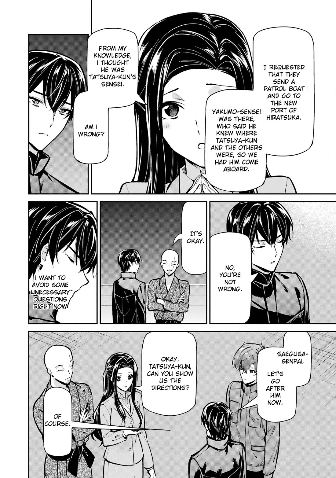 Mahouka Koukou no Rettousei - Shizoku Kaigi-hen Chapter 49 page 4 - Chapter 49: The Final Blow