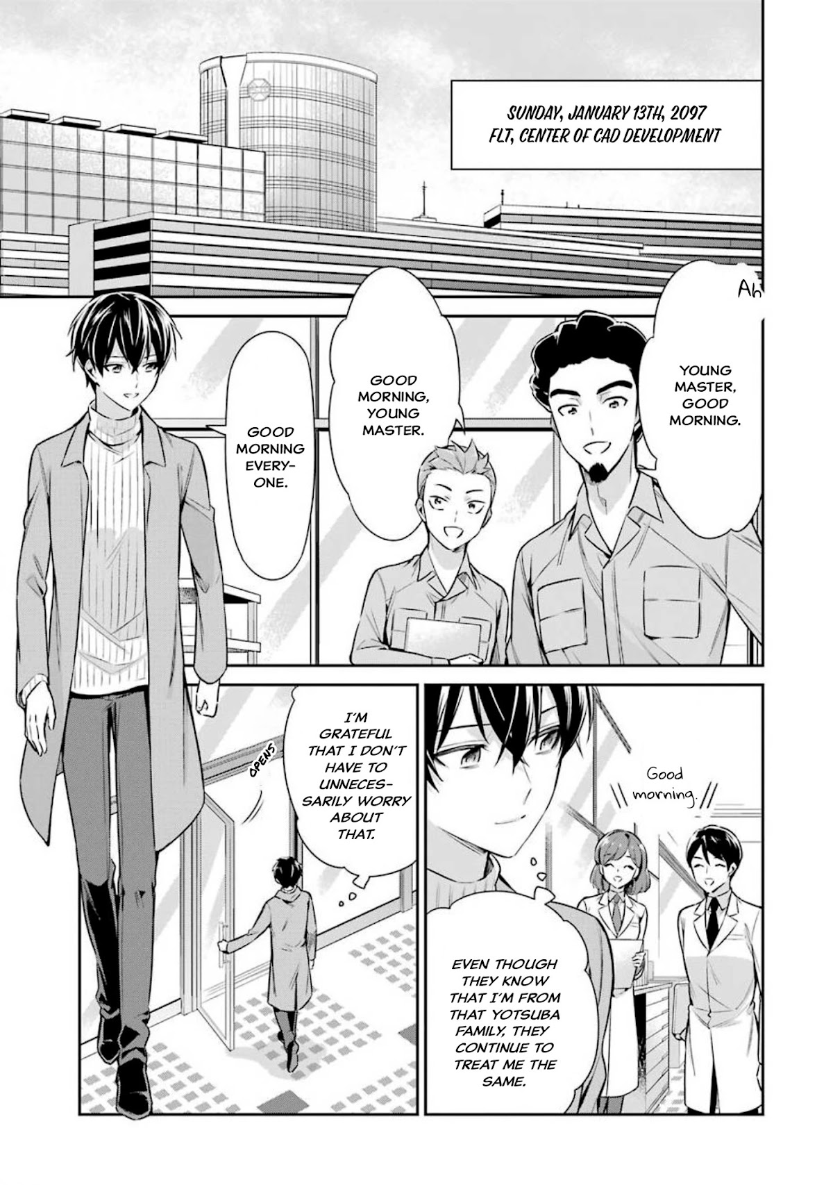 Mahouka Koukou no Rettousei - Shizoku Kaigi-hen Chapter 5 page 13 - Chapter 5: Determination