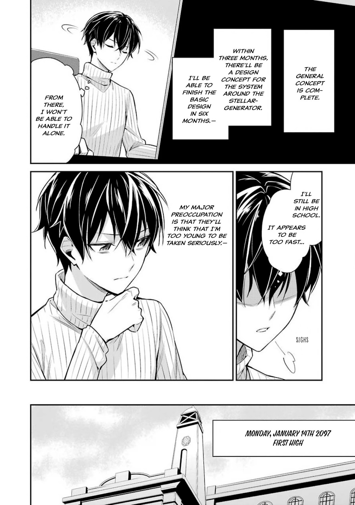Mahouka Koukou no Rettousei - Shizoku Kaigi-hen Chapter 5 page 16 - Chapter 5: Determination