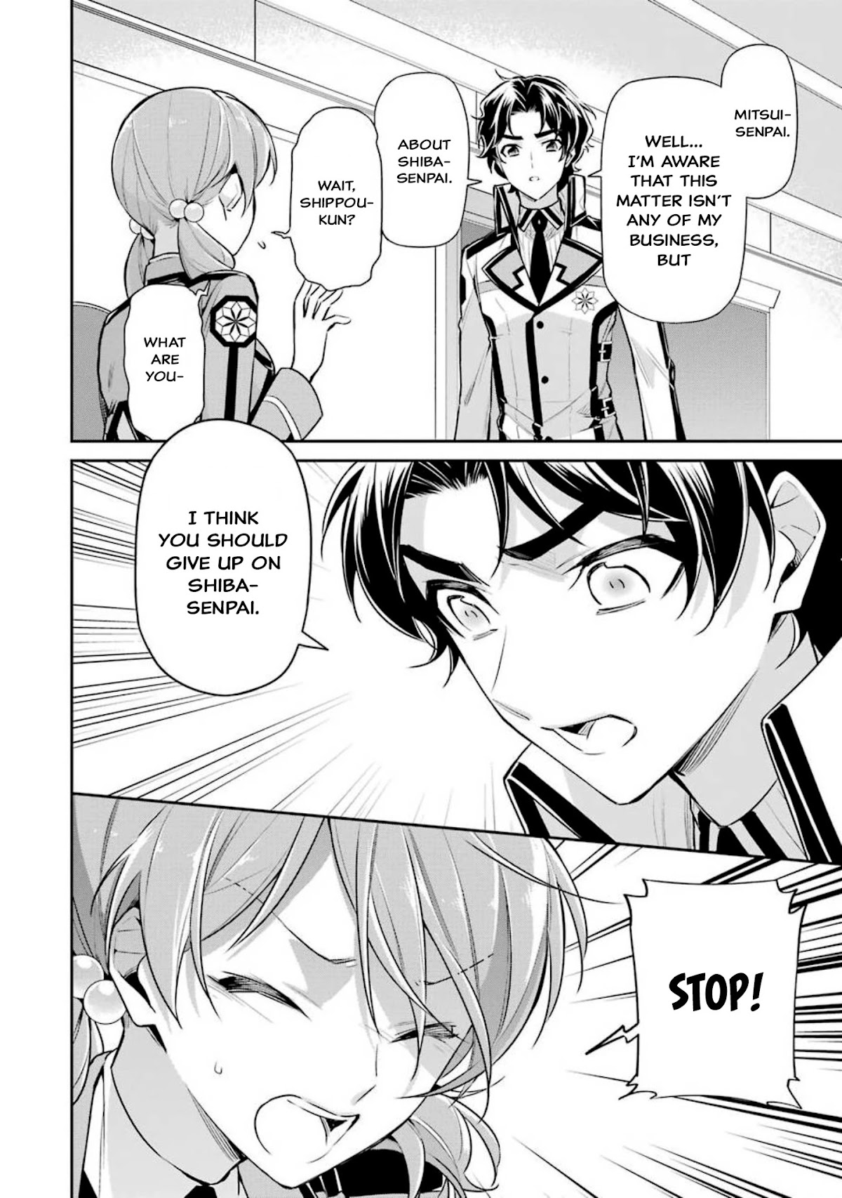 Mahouka Koukou no Rettousei - Shizoku Kaigi-hen Chapter 5 page 2 - Chapter 5: Determination