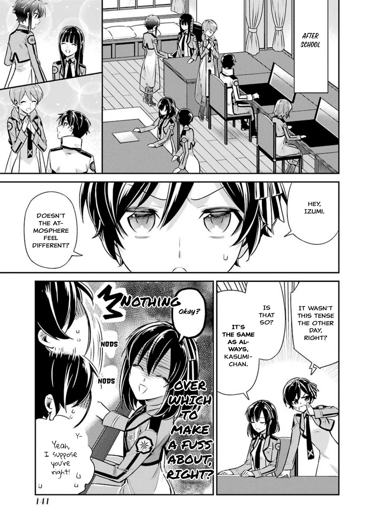 Mahouka Koukou no Rettousei - Shizoku Kaigi-hen Chapter 5 page 25 - Chapter 5: Determination