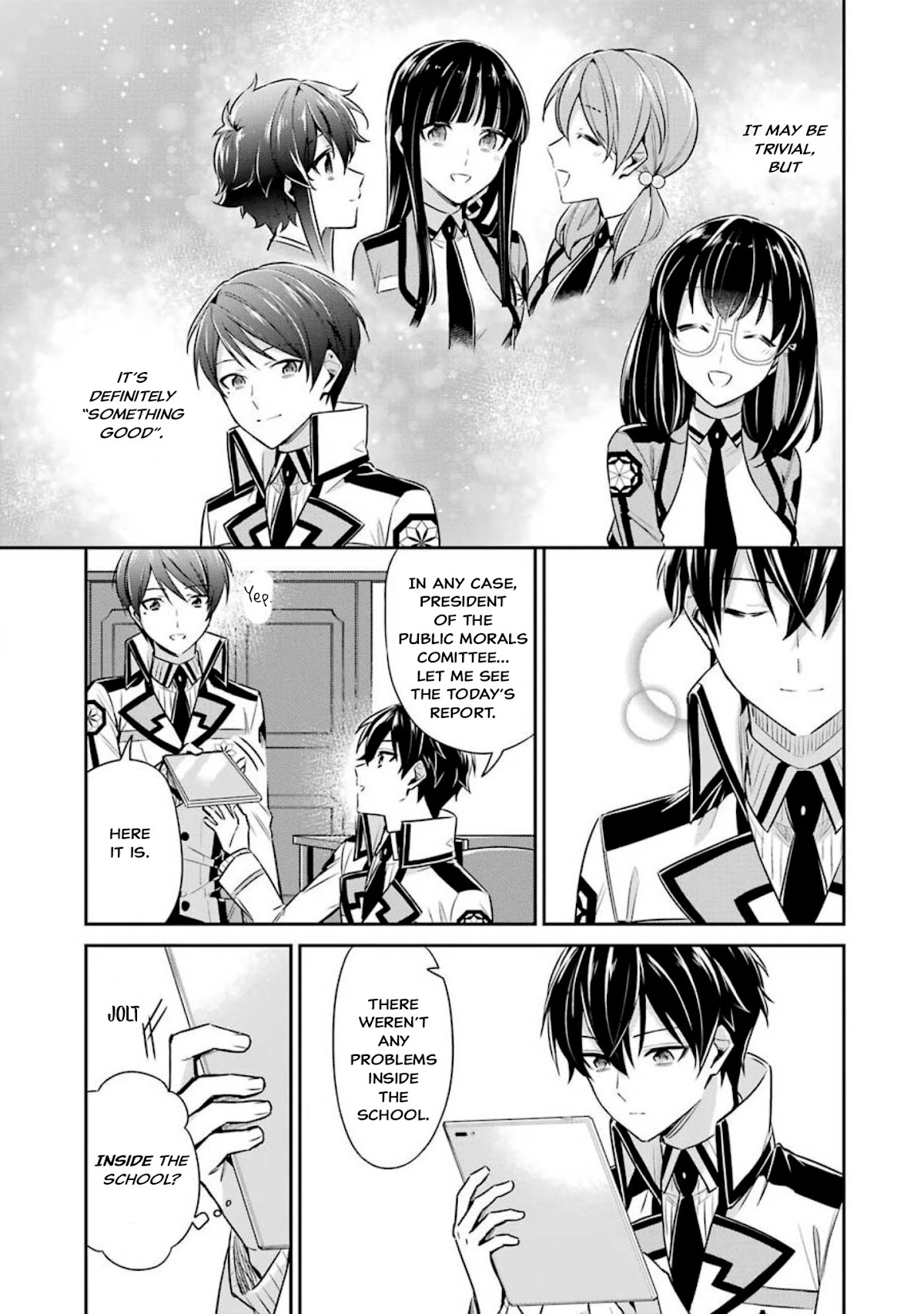 Mahouka Koukou no Rettousei - Shizoku Kaigi-hen Chapter 5 page 27 - Chapter 5: Determination