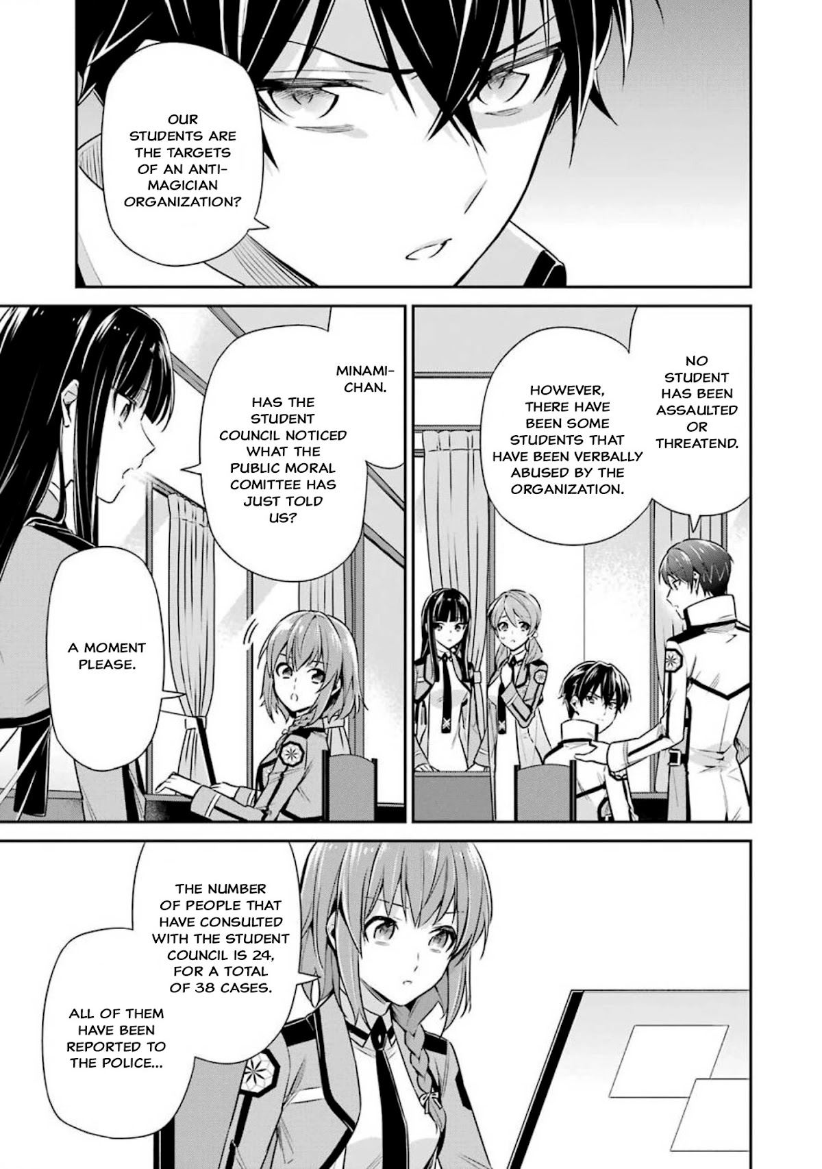 Mahouka Koukou no Rettousei - Shizoku Kaigi-hen Chapter 5 page 29 - Chapter 5: Determination