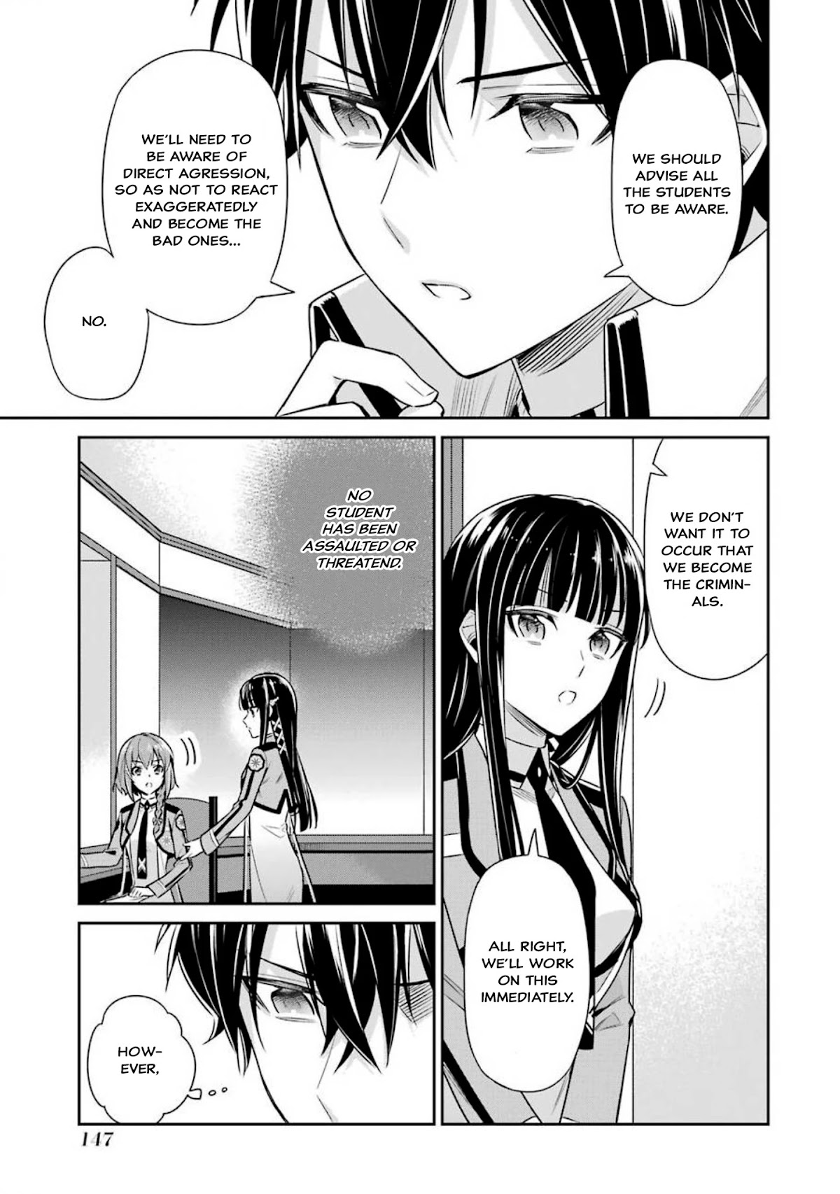 Mahouka Koukou no Rettousei - Shizoku Kaigi-hen Chapter 5 page 31 - Chapter 5: Determination