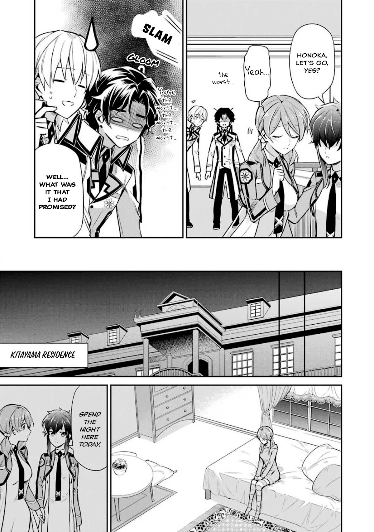 Mahouka Koukou no Rettousei - Shizoku Kaigi-hen Chapter 5 page 7 - Chapter 5: Determination