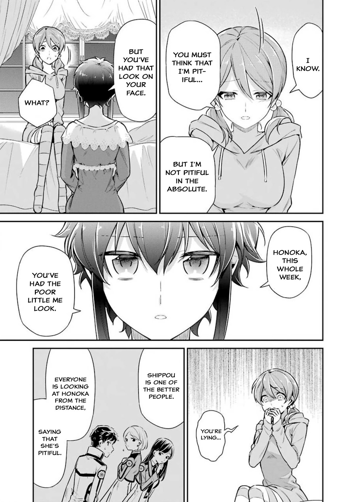 Mahouka Koukou no Rettousei - Shizoku Kaigi-hen Chapter 5 page 9 - Chapter 5: Determination