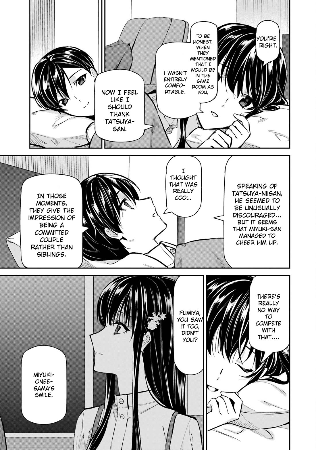 Mahouka Koukou no Rettousei - Shizoku Kaigi-hen Chapter 50 page 21 - Chapter 50: Smile
