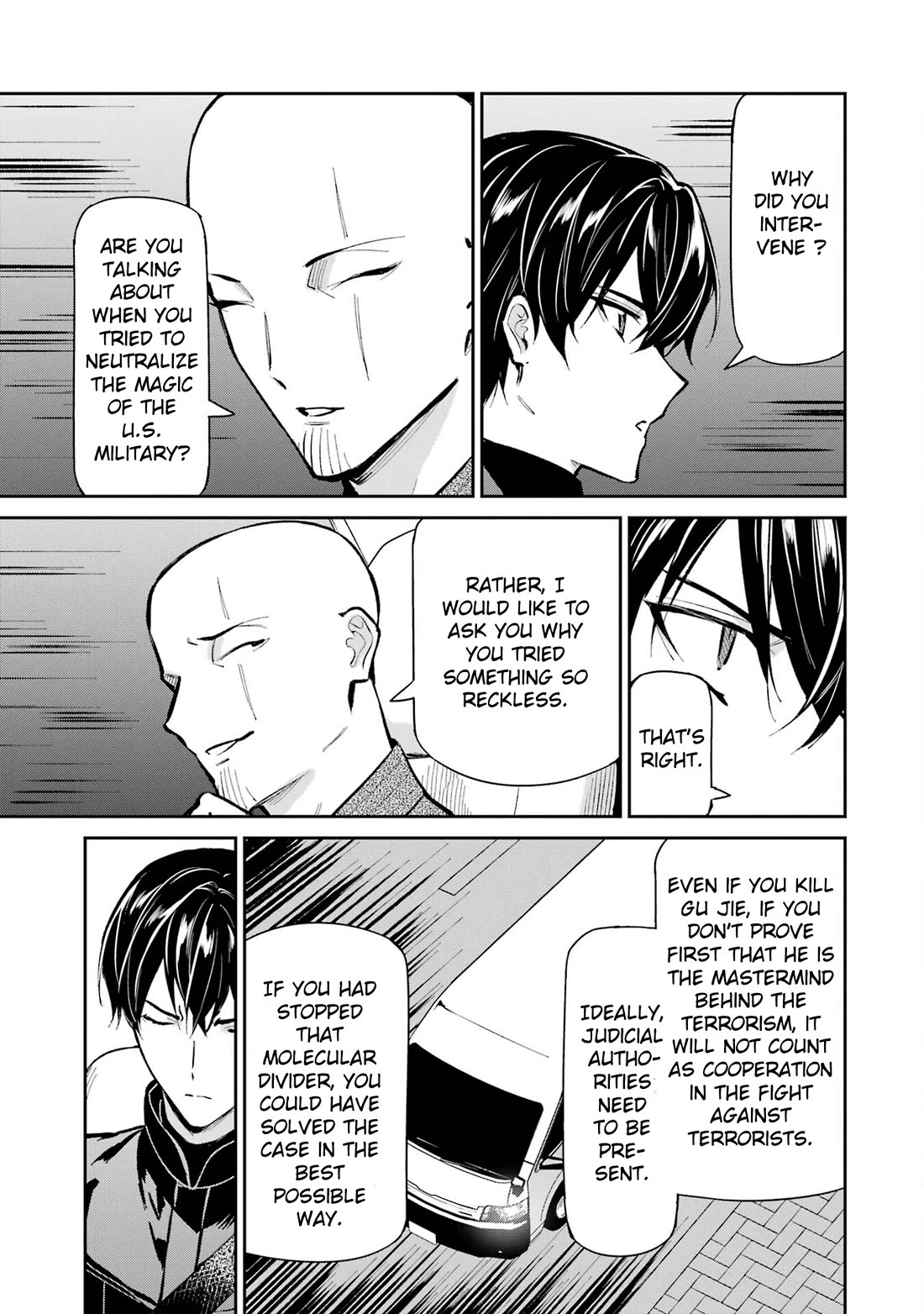 Mahouka Koukou no Rettousei - Shizoku Kaigi-hen Chapter 50 page 3 - Chapter 50: Smile