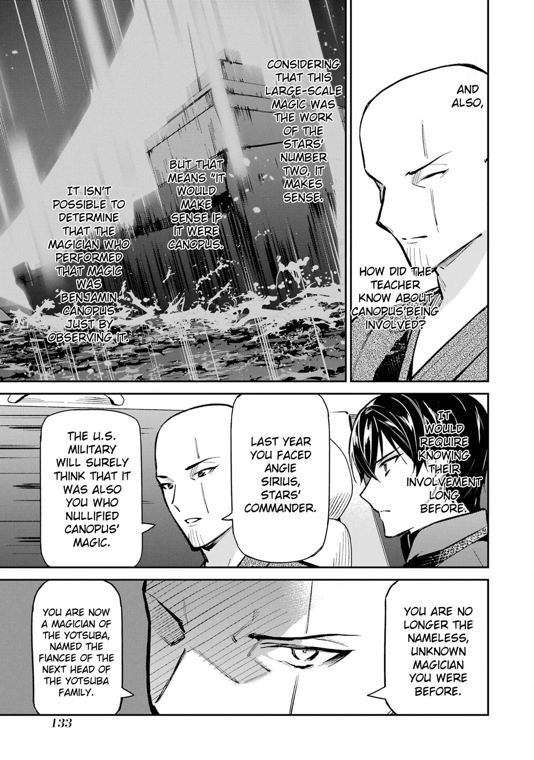 Mahouka Koukou no Rettousei - Shizoku Kaigi-hen Chapter 50 page 5 - Chapter 50: Smile