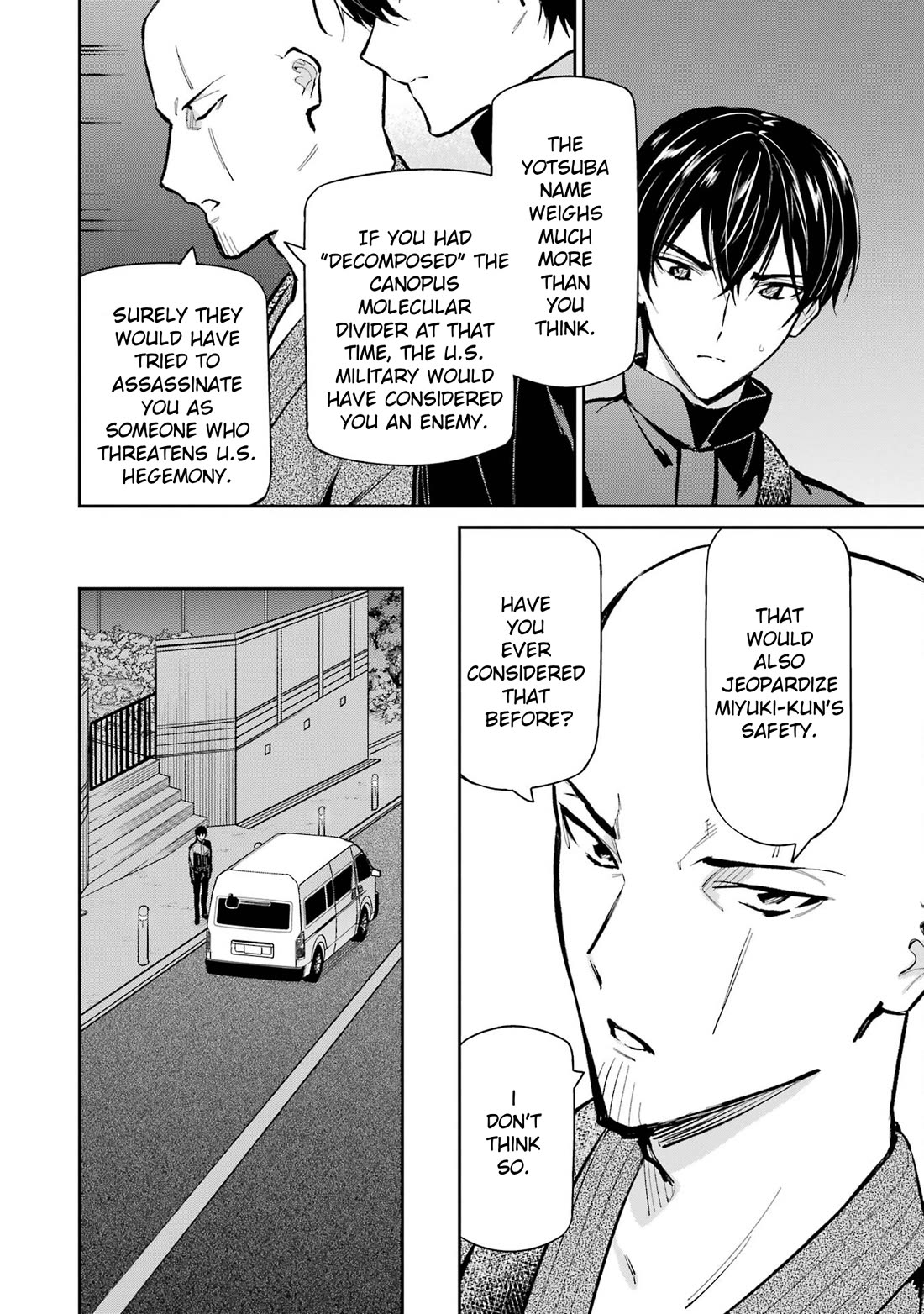 Mahouka Koukou no Rettousei - Shizoku Kaigi-hen Chapter 50 page 6 - Chapter 50: Smile