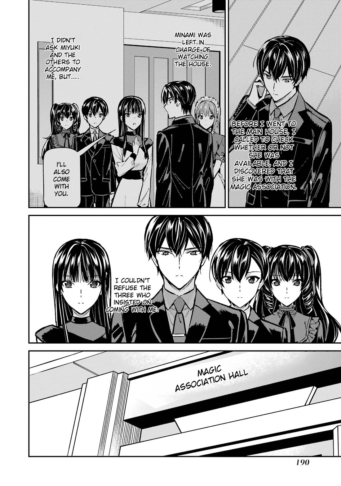 Mahouka Koukou no Rettousei - Shizoku Kaigi-hen Chapter 52 page 10 - Chapter 52: Seeds