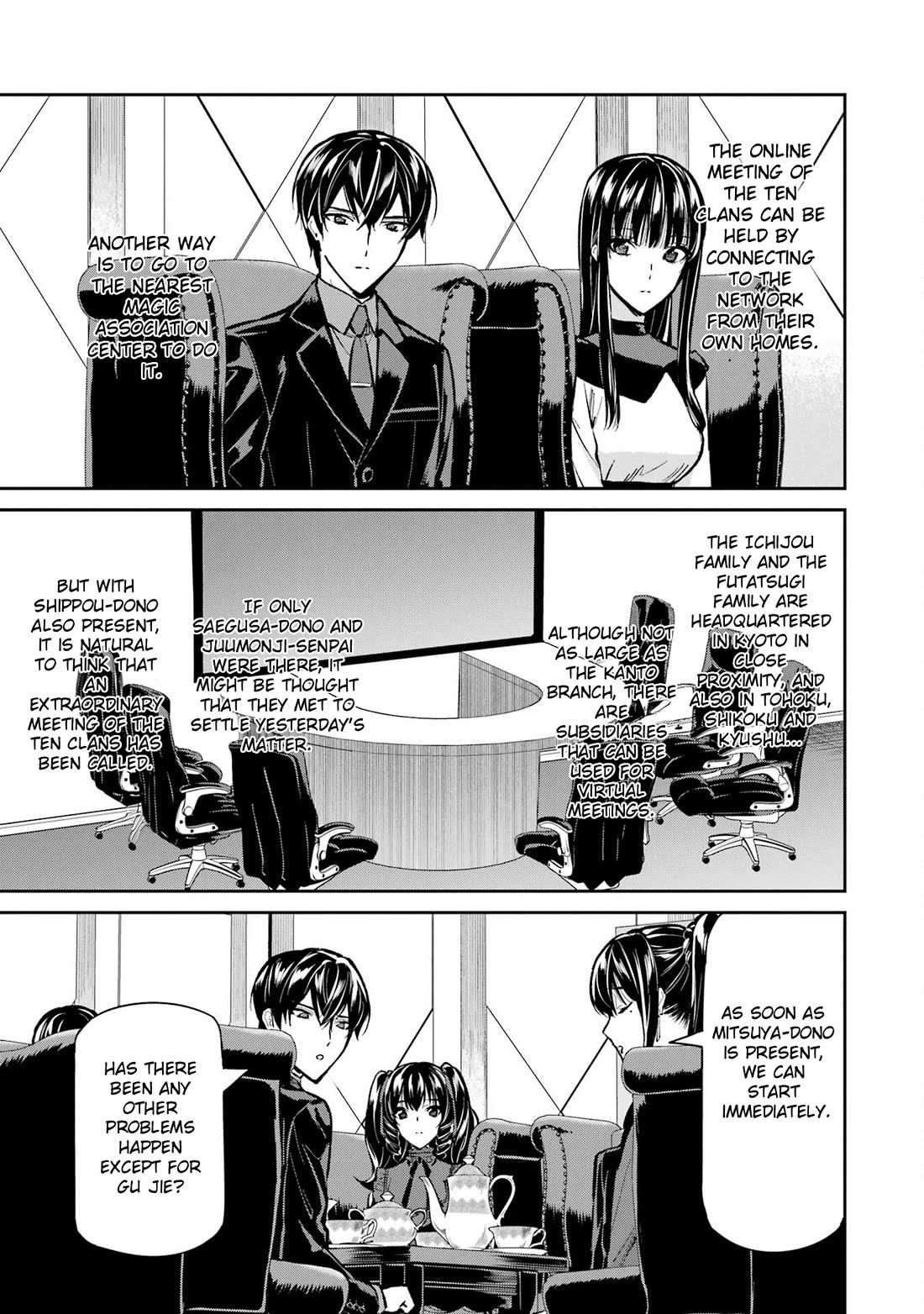 Mahouka Koukou no Rettousei - Shizoku Kaigi-hen Chapter 52 page 23 - Chapter 52: Seeds