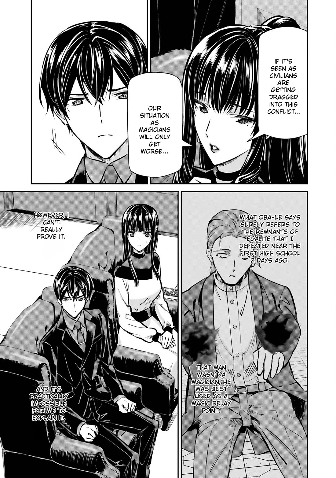 Mahouka Koukou no Rettousei - Shizoku Kaigi-hen Chapter 52 page 25 - Chapter 52: Seeds
