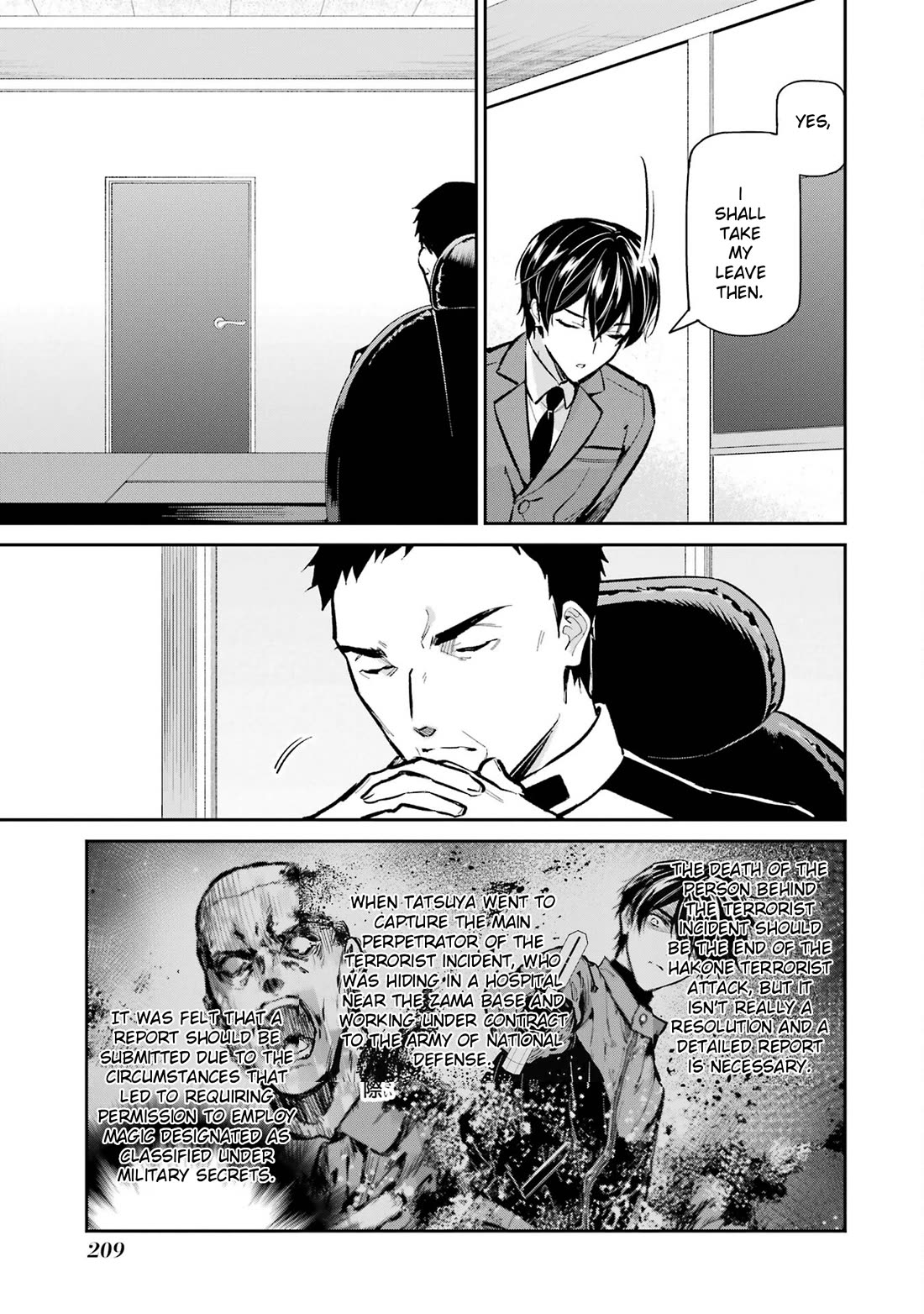 Mahouka Koukou no Rettousei - Shizoku Kaigi-hen Chapter 53 page 3 - Chapter 53: The Final Chapter: Remorse [END]