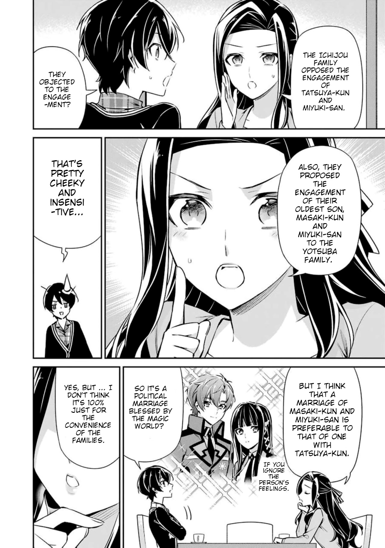 Mahouka Koukou no Rettousei - Shizoku Kaigi-hen Chapter 6 page 10 - Chapter 6: True Feelings