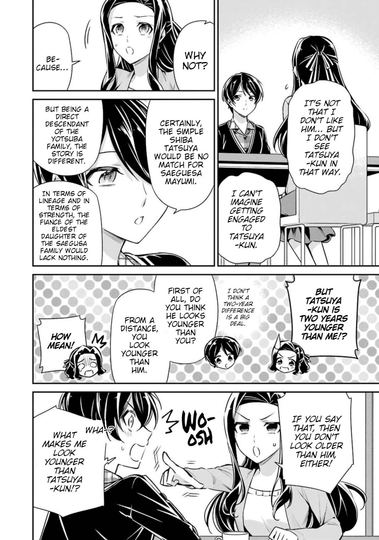 Mahouka Koukou no Rettousei - Shizoku Kaigi-hen Chapter 6 page 12 - Chapter 6: True Feelings
